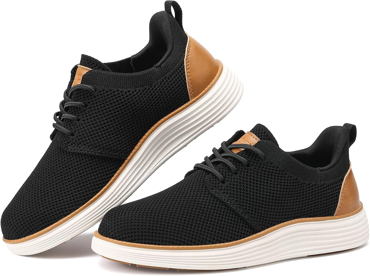 image:imageVILOCY Boys Slip On Casual Dress Sneaker Hands Free Fashion Shoes Comfortable Oxfords Mesh Tennis Breathable School Uniform Formal Church ShoesLittle KidBig KidBlack