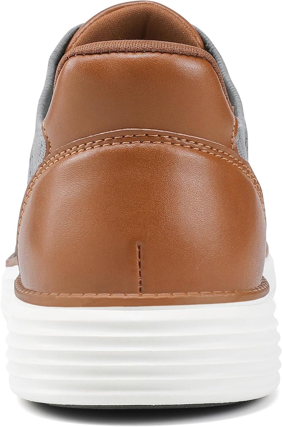 image:imageVILOCY Mens Slip on Casual Dress Tennis Walking Shoes Ease in Laceless Fashion Sneakers Breeze Business OxfordsGrey