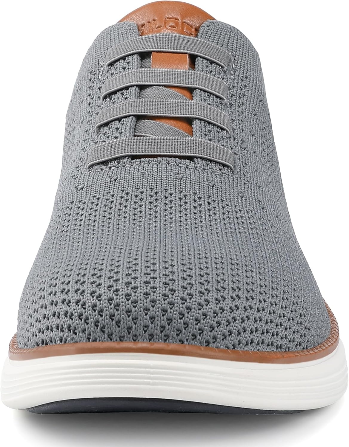 image:imageVILOCY Mens Slip on Casual Dress Tennis Walking Shoes Ease in Laceless Fashion Sneakers Breeze Business OxfordsGrey