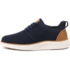 VILOCY Boy’s Slip On Casual Dress Sneaker Hands Free Fashion Shoes Comfortable Oxfords Mesh Tennis Breathable School Uniform Formal Church Shoes(Little Kid/Big Kid)(Blue)
