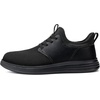 VILOCY Mens Slip On Casual Dress Shoes Hands Free Fashion Sneakers Mesh Tennis Walking Work Shoes Comfortable Breathable Lightweight Non Slip(All Black)