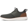 VILOCY Mens Slip On Casual Dress Shoes Hands Free Fashion Sneakers Mesh Tennis Walking Work Shoes Comfortable Breathable Lightweight Non Slip(Army Green)