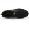 VILOCY Mens Slip On Casual Dress Shoes Hands Free Fashion Sneakers Mesh Tennis Walking Work Shoes Comfortable Breathable Lightweight Non Slip(Black)