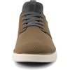 VILOCY Mens Slip On Casual Dress Shoes Hands Free Fashion Sneakers Mesh Tennis Walking Work Shoes Comfortable Breathable Lightweight Non Slip(Brown)