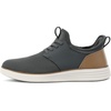 VILOCY Mens Slip On Casual Dress Shoes Hands Free Fashion Sneakers Mesh Tennis Walking Work Shoes Comfortable Breathable Lightweight Non Slip(Grey)