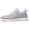 VILOCY Mens Slip On Casual Dress Shoes Hands Free Fashion Sneakers Mesh Tennis Walking Work Shoes Comfortable Breathable Lightweight Non Slip(Light Grey)
