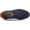 VILOCY Men’s Slip on Casual Dress Tennis Walking Shoes Ease in Laceless Fashion Sneakers Breeze Business Oxfords(Navy)