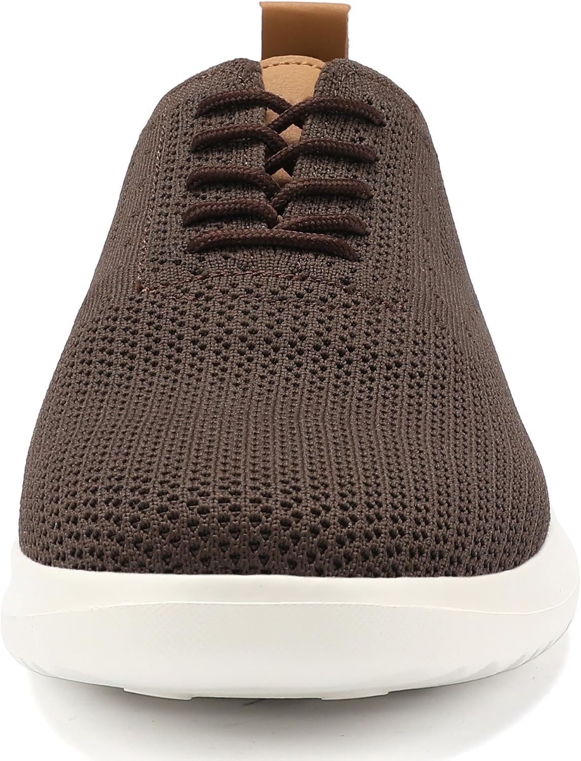 image:imageVILOCY Mens Fashion Dress Sneakers Casual Walking Shoes Business Oxfords Comfortable Breathable Lightweight Tennis02brown