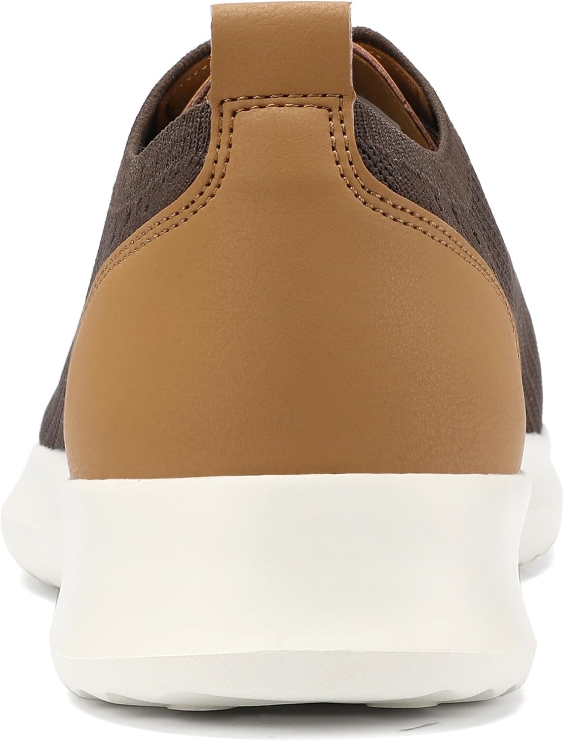 image:imageVILOCY Mens Fashion Dress Sneakers Casual Walking Shoes Business Oxfords Comfortable Breathable Lightweight Tennis02brown