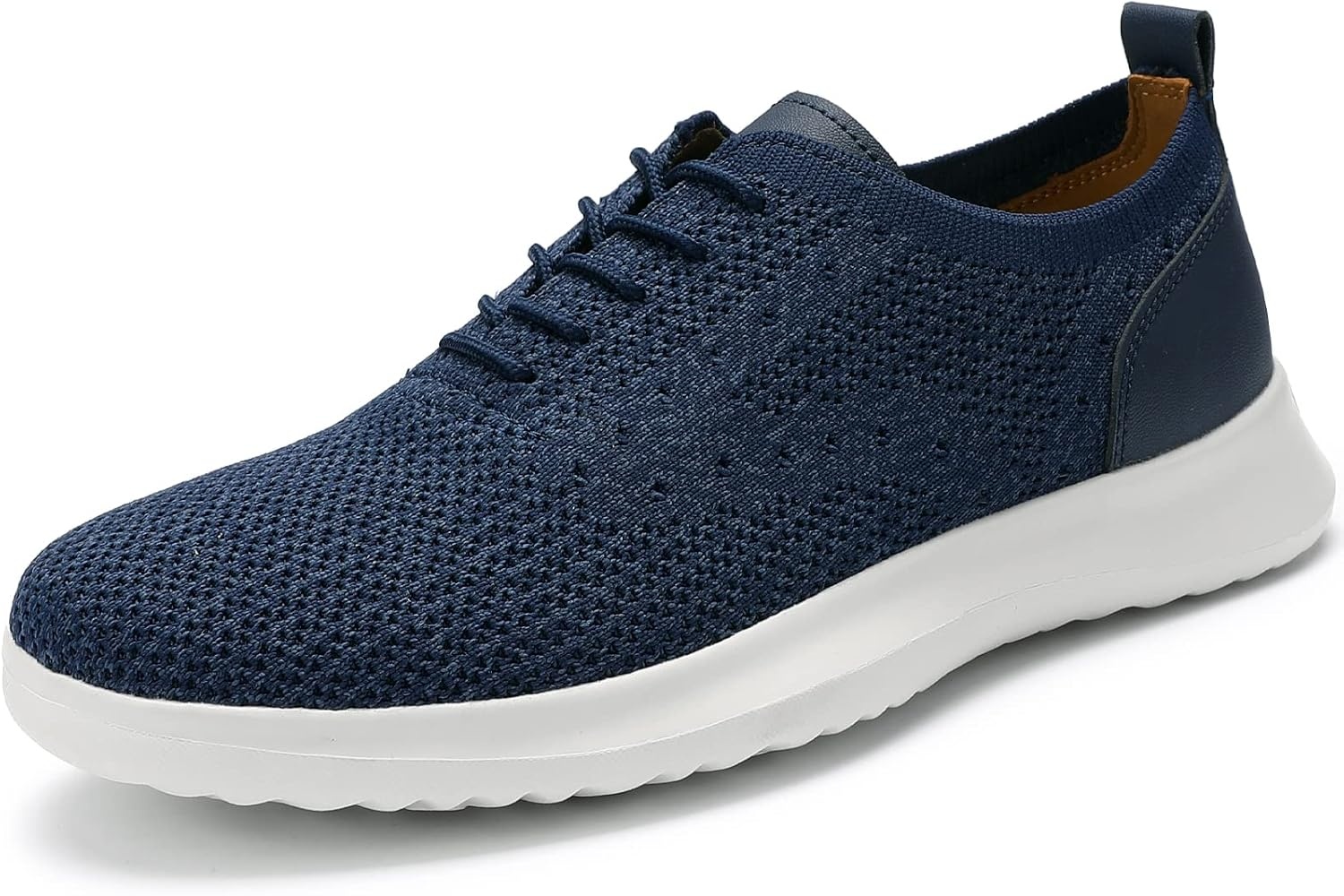 image:imageVILOCY Mens Fashion Dress Sneakers Casual Walking Shoes Business Oxfords Comfortable Breathable Lightweight Tennis02mix Blue