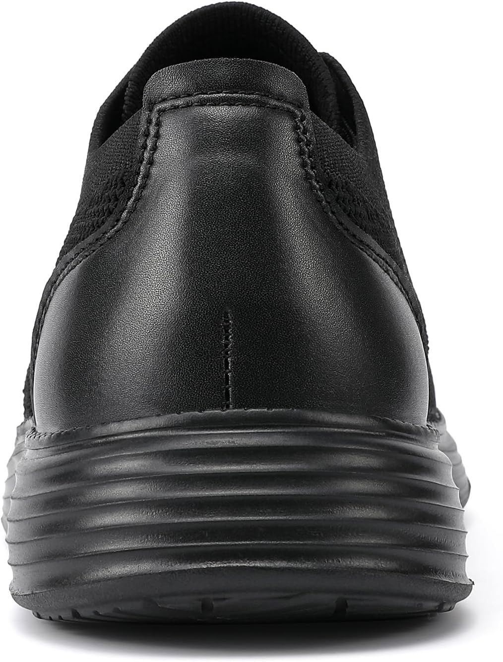 image:imageVILOCY Mens Fashion Dress Sneakers Casual Walking Shoes Business Oxfords Comfortable Breathable Lightweight TennisAll Black