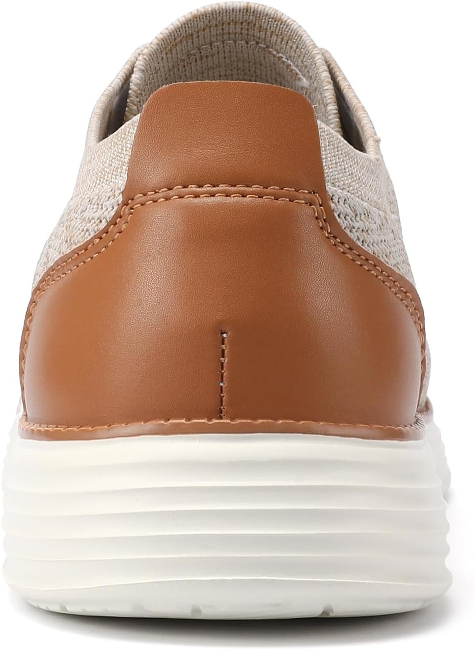 image:imageVILOCY Mens Fashion Dress Sneakers Casual Walking Shoes Business Oxfords Comfortable Breathable Lightweight TennisBeige Tan