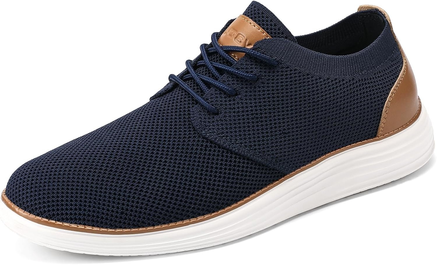 image:imageVILOCY Mens Fashion Dress Sneakers Casual Walking Shoes Business Oxfords Comfortable Breathable Lightweight TennisNavy