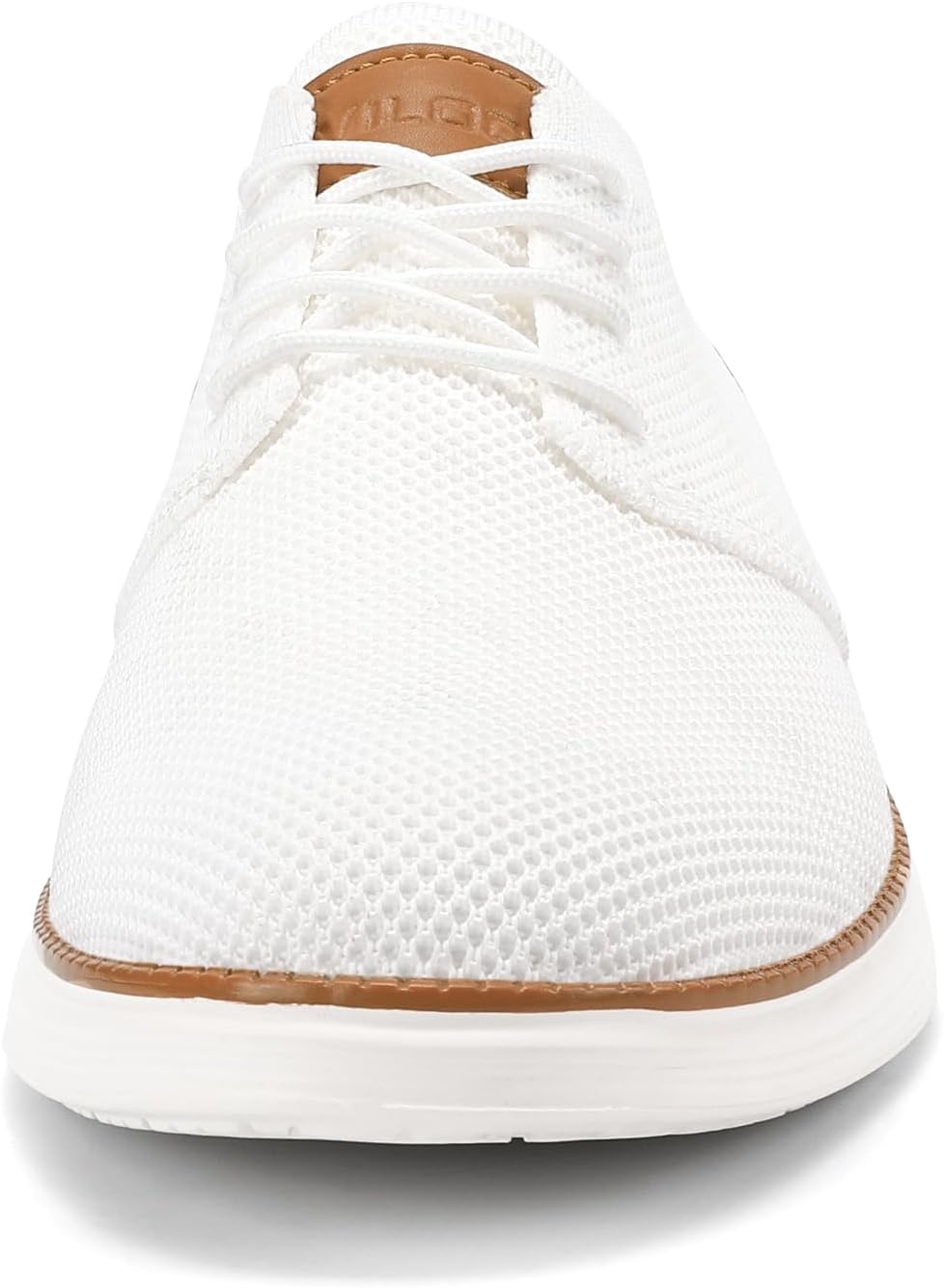 image:imageVILOCY Mens Fashion Dress Sneakers Casual Walking Shoes Business Oxfords Comfortable Breathable Lightweight TennisWhite