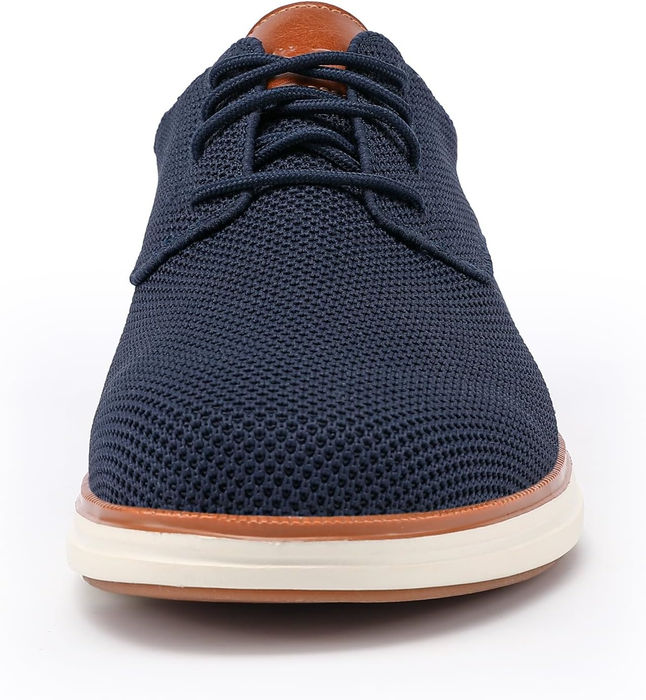 image:imageVILOCY Mens Wide Casual Dress Oxfords Business Shoes Fashion Sneakers Mesh Breathable Comfortable Walking ShoesNavy