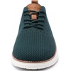 VILOCY Men’s Casual Dress Sneakers Tennis Walking Shoes | Lace-Up Breathable Lightweight Comfortable Office Knit Mesh Oxfords Work&Weekend Shoes(Green)