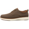 VILOCY Men’s Wide Casual Dress Oxfords Business Shoes Fashion Sneakers Mesh Breathable Comfortable Walking Shoes(Brown)