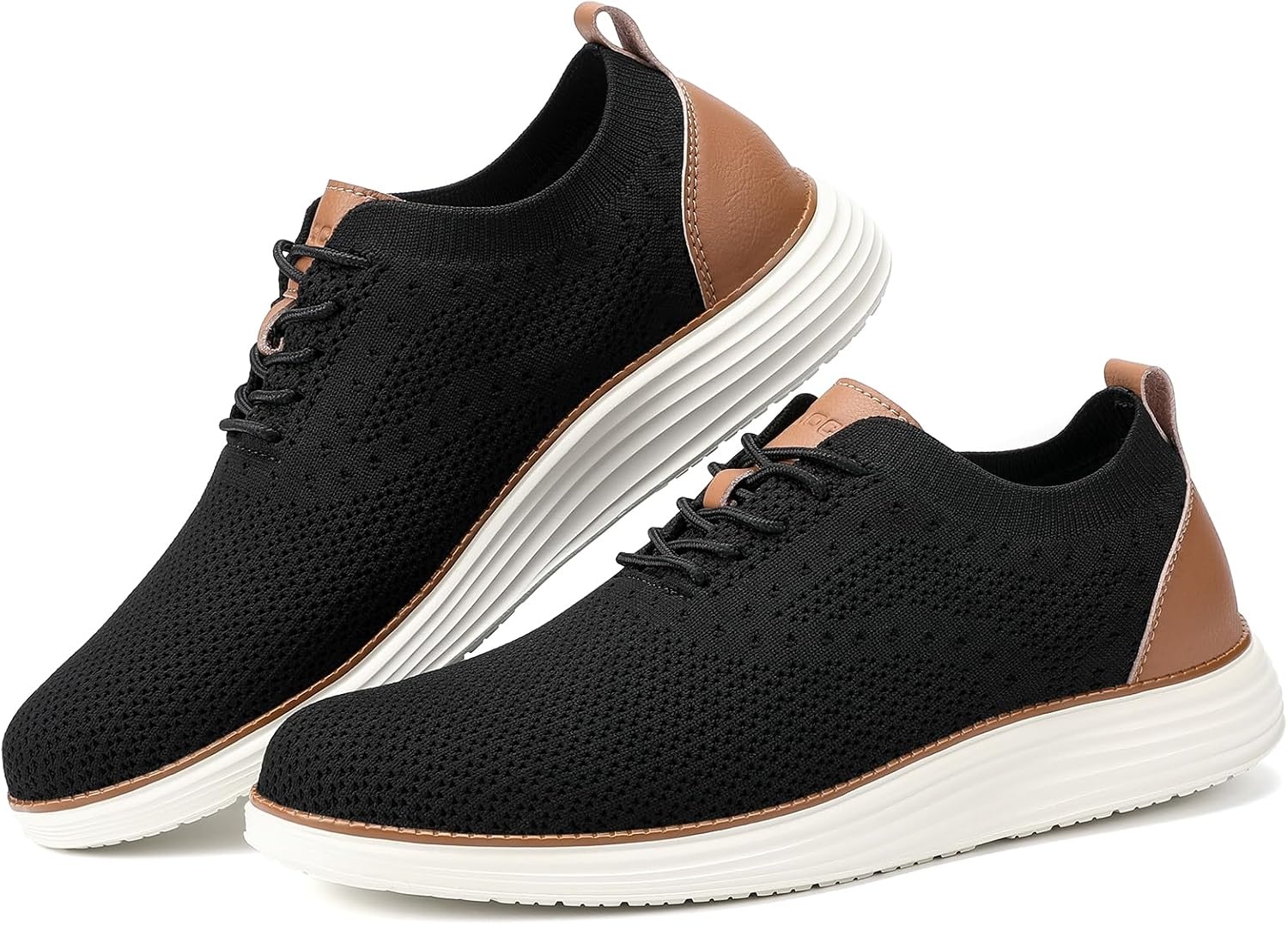 image:imageVILOCY Mens Casual Dress Sneakers Tennis Walking ShoesBlack