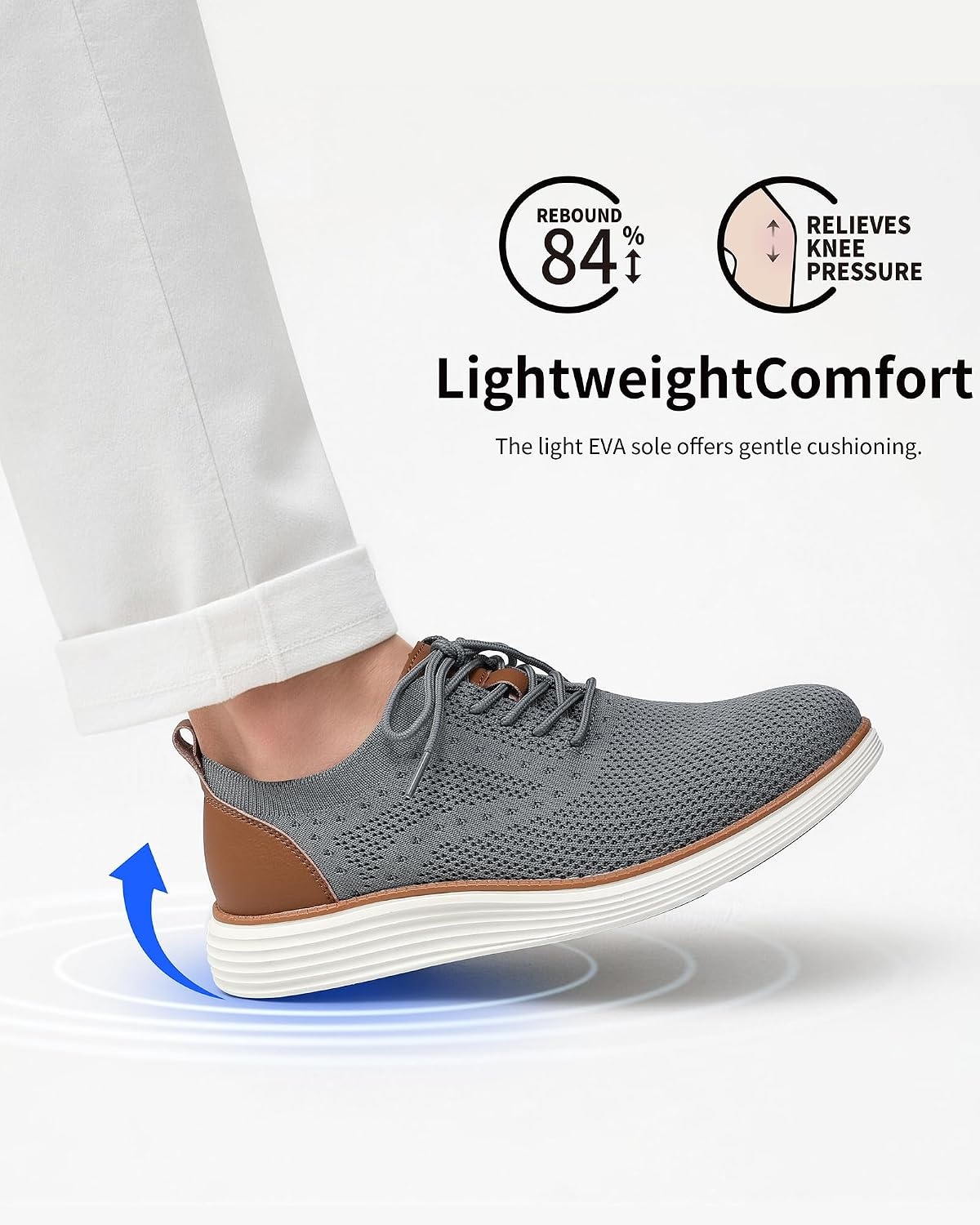 image:imageVILOCY Mens Casual Dress Sneakers Tennis Walking ShoesGrey