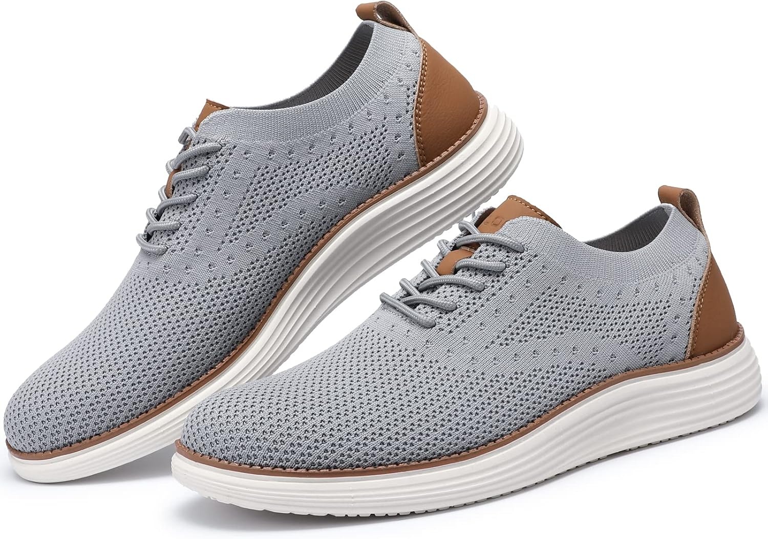 image:imageVILOCY Mens Casual Dress Sneakers Tennis Walking ShoesLight Grey