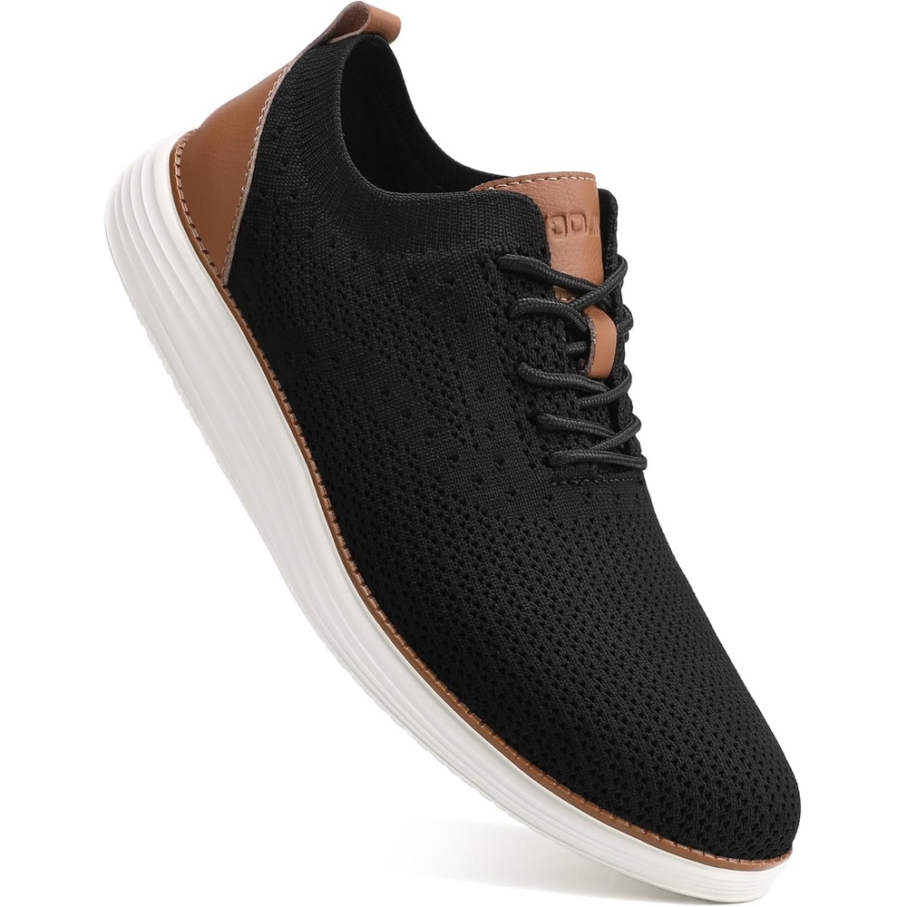 image:imageVILOCY Mens Casual Dress Sneakers Tennis Walking ShoesBlack