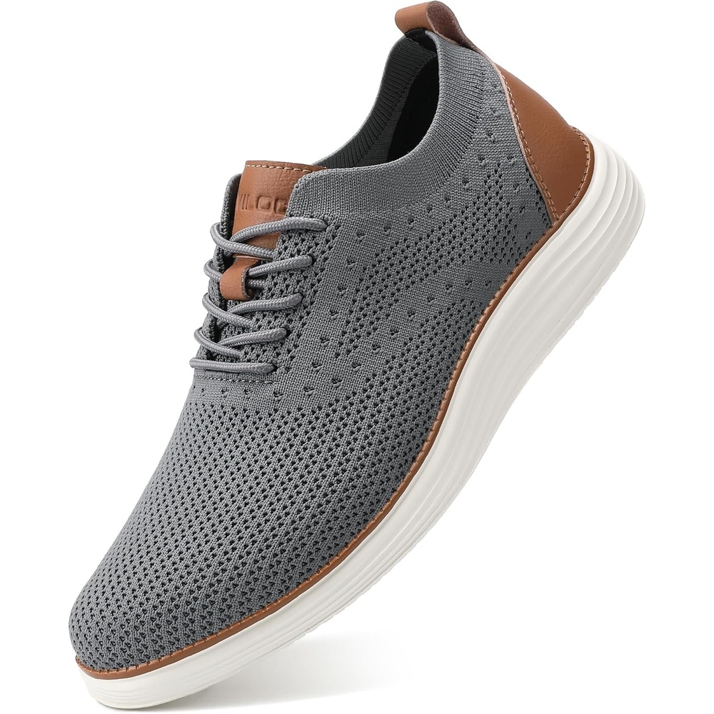 image:imageVILOCY Mens Casual Dress Sneakers Tennis Walking ShoesGrey