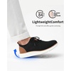 VILOCY Men’s Casual Dress Sneakers Tennis Walking Shoes(Black)