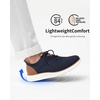 VILOCY Men’s Casual Dress Sneakers Tennis Walking Shoes(Dark Blue)
