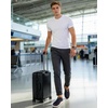 VILOCY Men’s Casual Dress Sneakers Tennis Walking Shoes(Dark Blue)